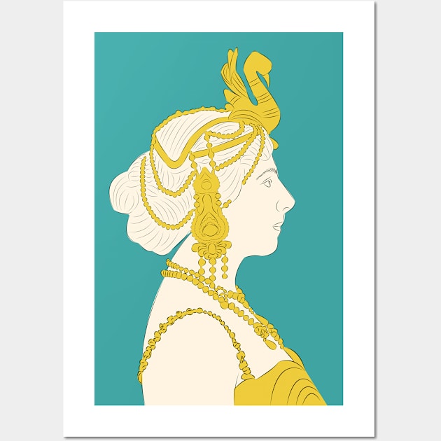 Mata Hari Wall Art by LiLian-Kaff